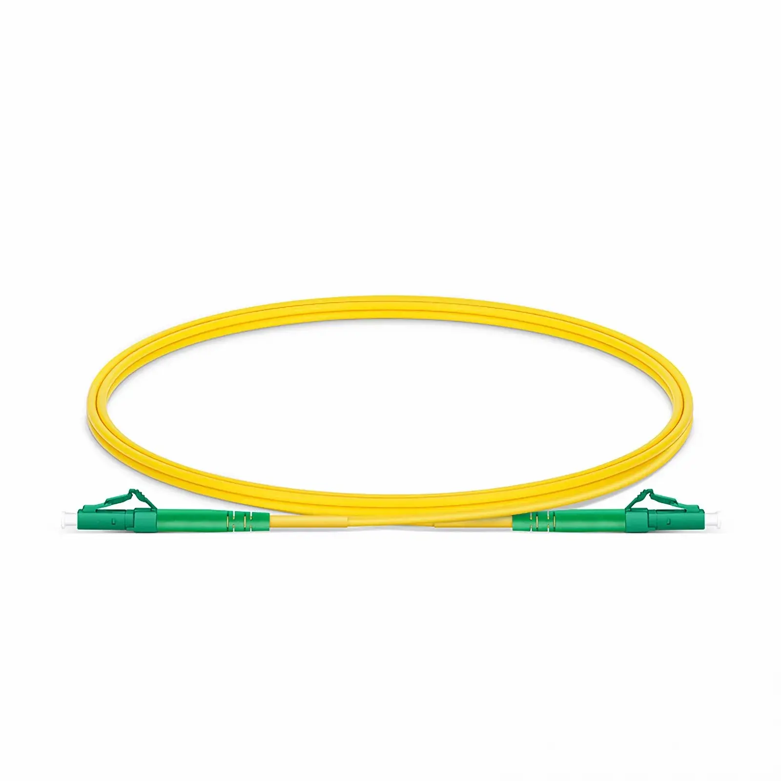 Fiber Patch Cord LC APC to LC APC SX Yellow