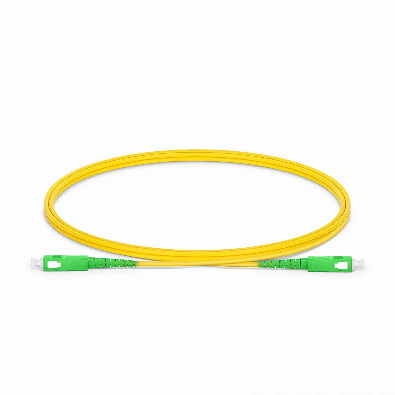 Fiber Patch Cord SC APC to SC APC SX Yellow
